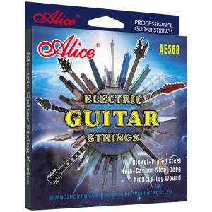 Electric-Guitar-Strings-Alice-AE568-SL-Nickel-Plated-Steel-High-Carbon-Steel-Core-Nickel-Alloy-Wound